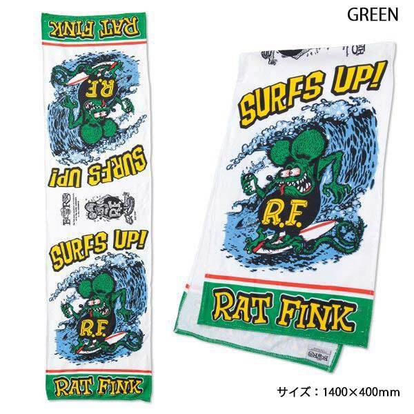 Rat Fink Sports Towel ラット フィンク スポーツ タオル アウトドア