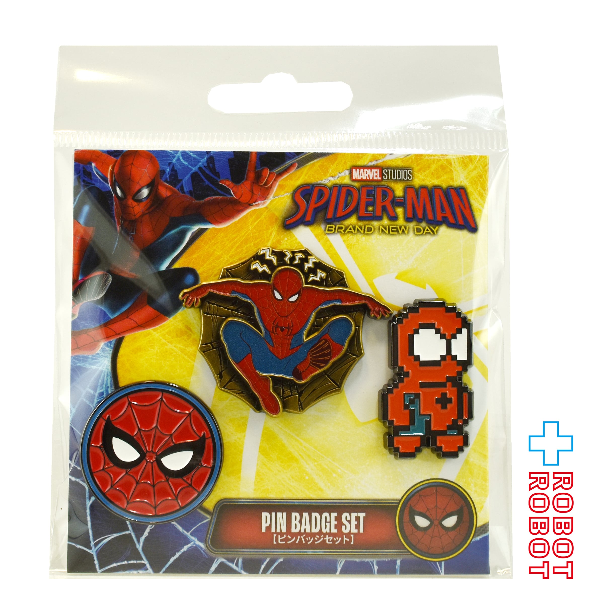 マーベル スパイダーマン : ブランド・ニュー・デイ ピンバッジセット