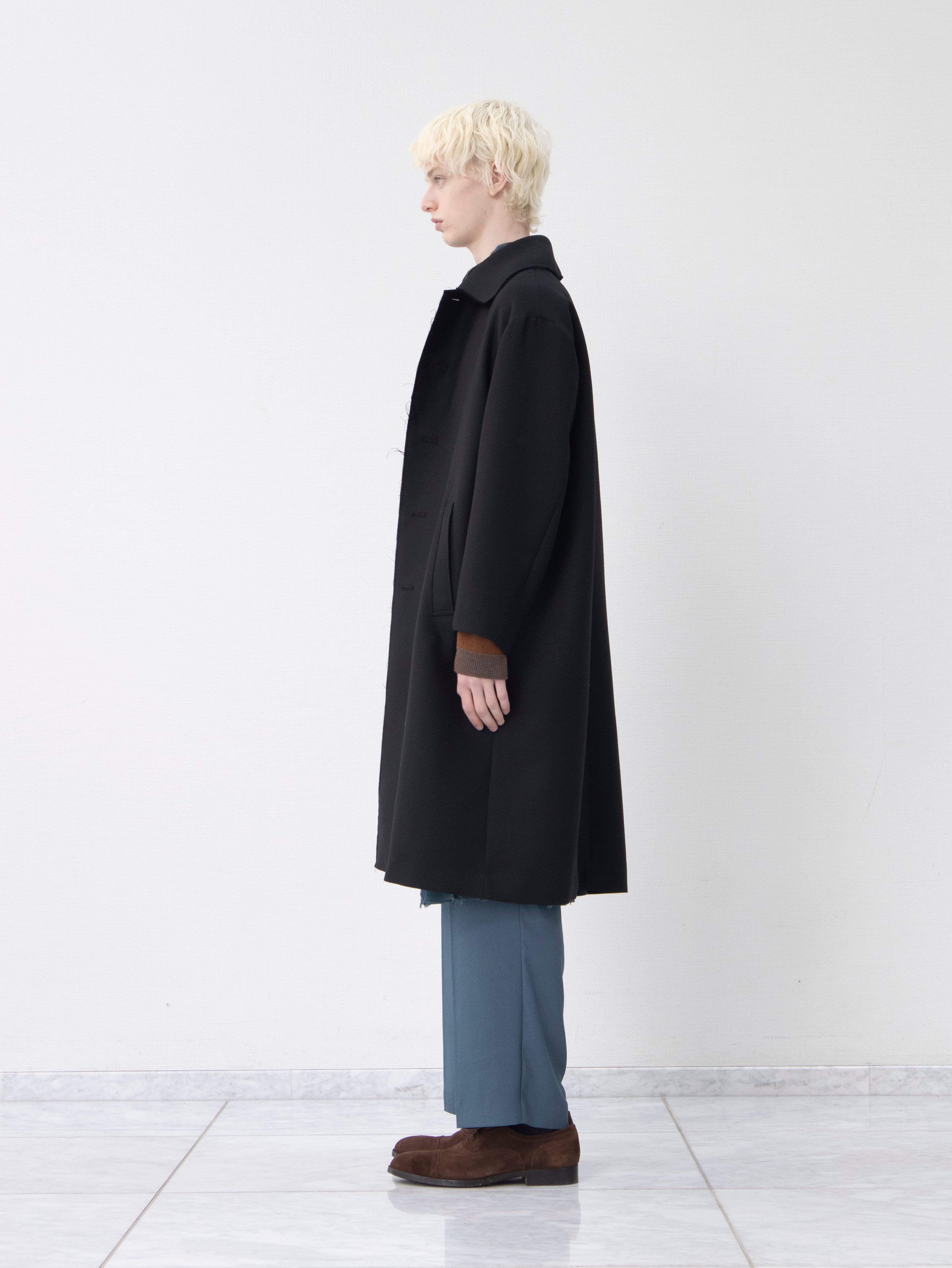 アイスランドを愛した男のためのコート | MA-55052_BLACK | JUN OKAMOTO