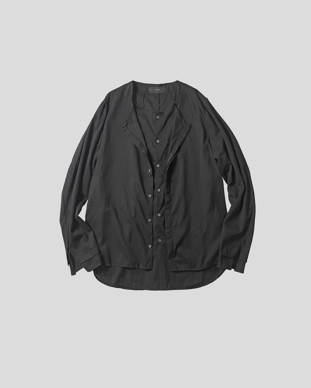 ASKYY エントランスシャツ サイズ3 ASKYY / LAYERED SHIRTS / BLK | ASKYY TOKYO FLAGSHIP