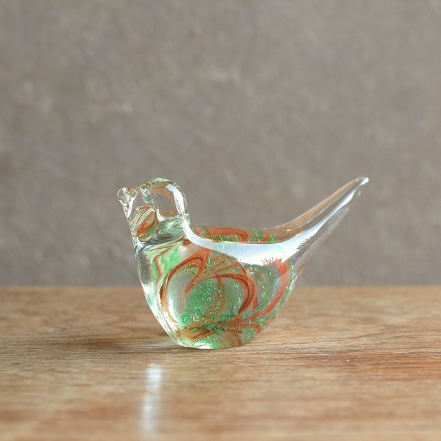 幻想的な模様の、ガラスの鳥 6