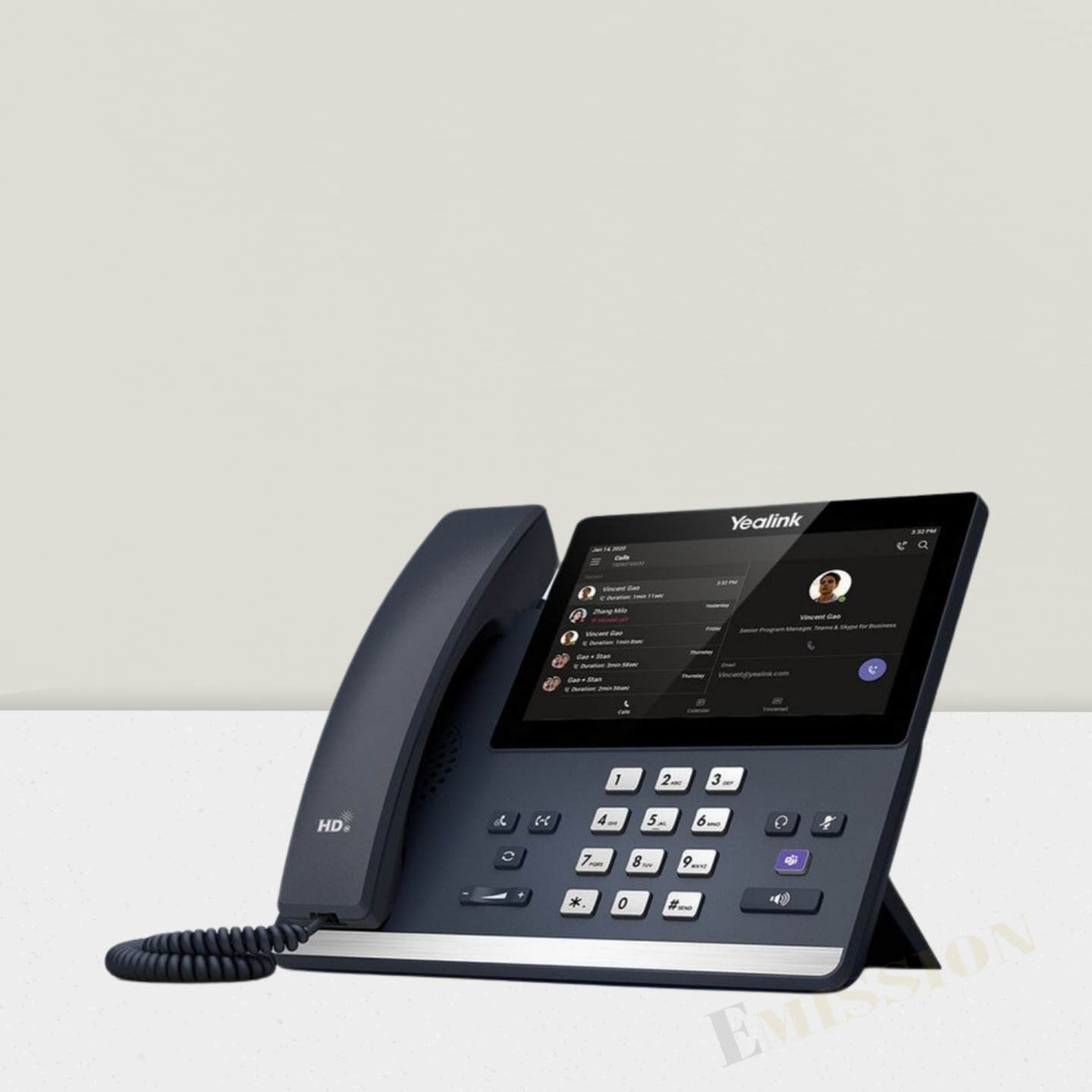 日本国内正規代理店製品】 MP56 E2 Teams Yealink IP電話機 Microsoft