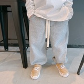 【outlet】loose sweat pants / gray