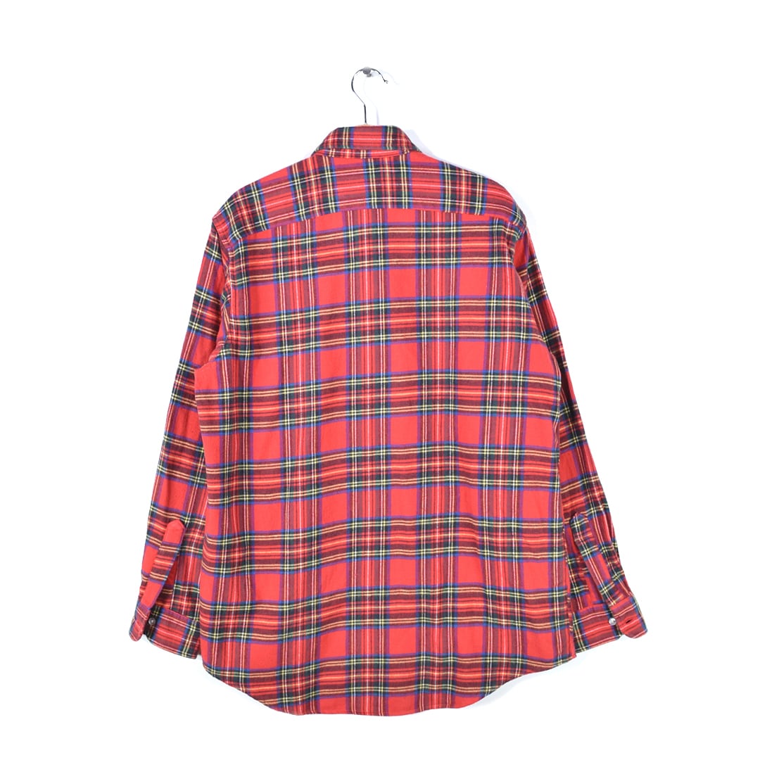 80s USA製 llbean チノパン インナーチェックフランネル - パンツ 80s USA製 llbean チノパン インナーチェックフランネル - パンツ