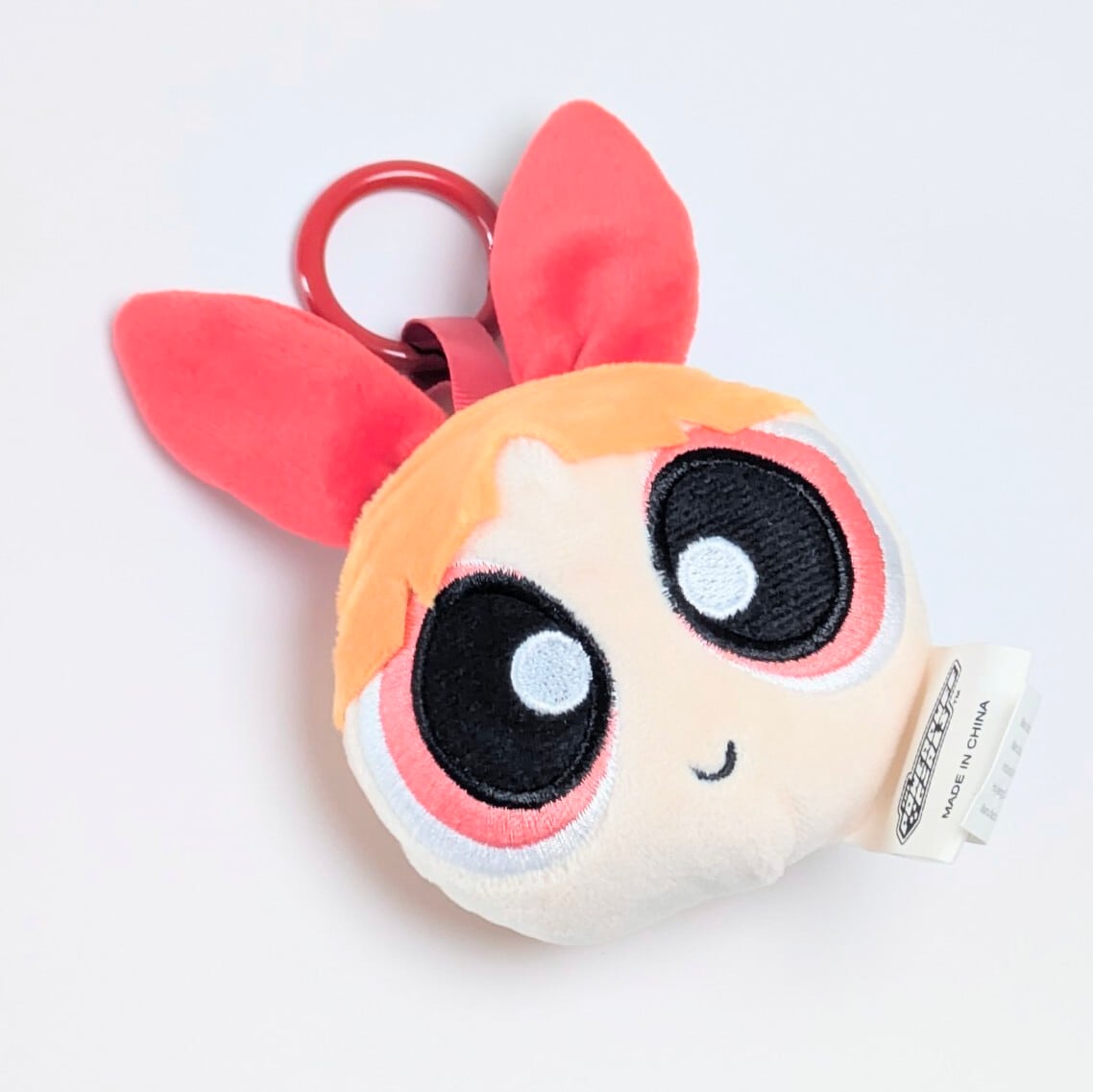 【 The Powerpuff Girls ( パワーパフガールズ ) 】Face Plush KeyHolder / フェイスぬいぐるみ キーホルダー / マスコット 〚アメリカン雑貨 アメトイ〛
