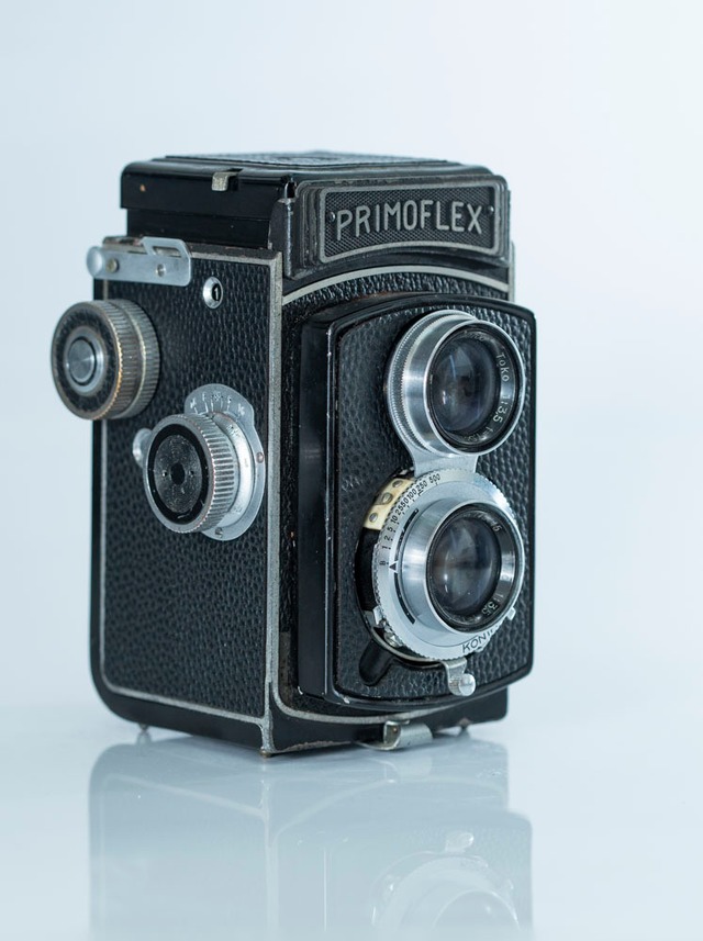 【使えるジャンク】二眼レフカメラ　PRIMO FLEX Ⅱ ？　プリモフレックス２？【送料無料】