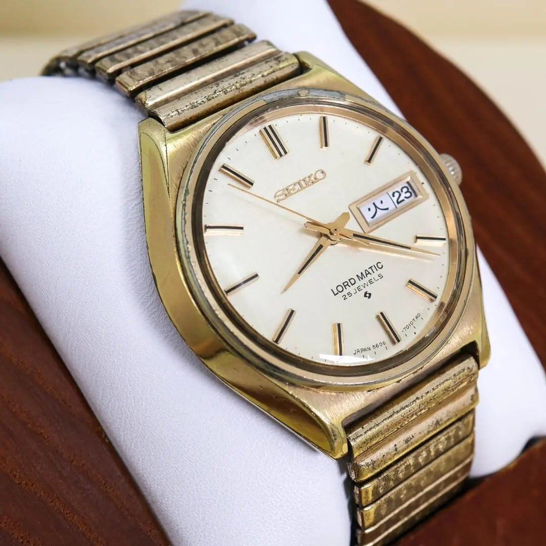 稼働 RADO 腕時計 スクエア アンティーク 4Pストーン レザー 1005