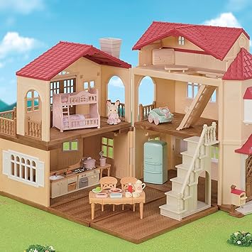 エポック(EPOCH) シルバニアファミリー 人形・家具セット 【 赤い屋根
