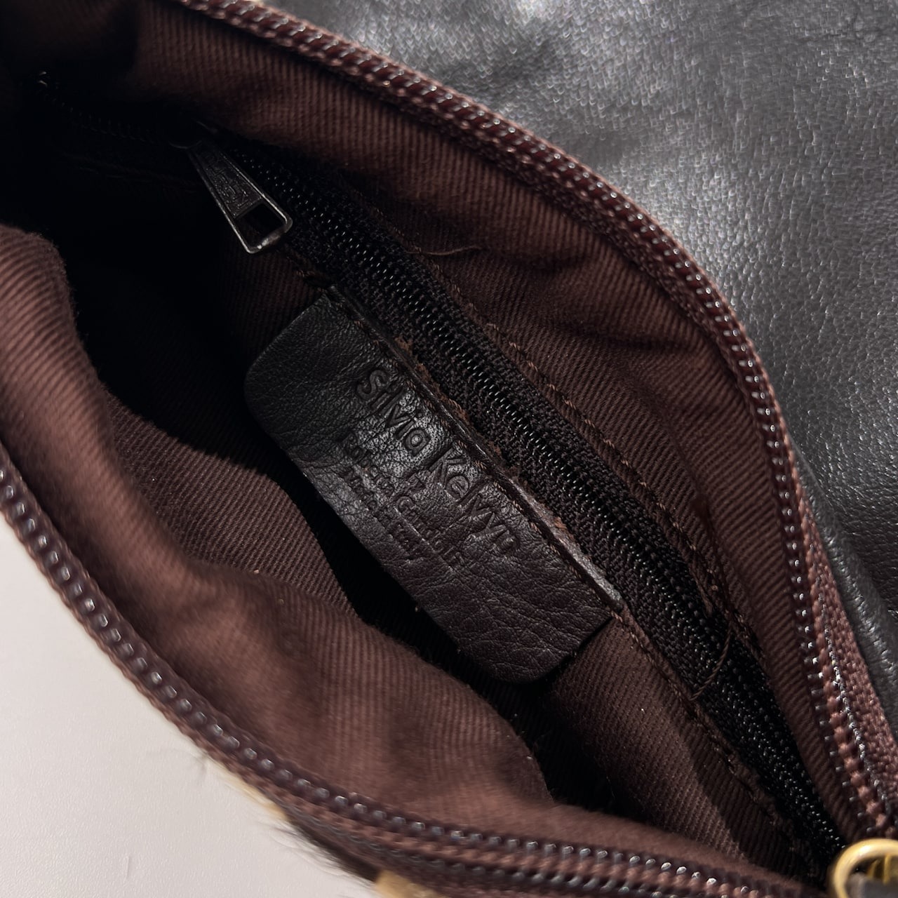 Silvia Kelvyn シルヴィアケルビン イタリア製 ハラコ レオパード ショルダーバッグ ミニ ポシェット