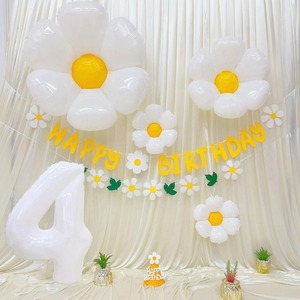 【努力特価】4歳 誕生日 飾り付け、バースデー 飾り 誕生日 バルーン 飾り バルーンフラワー 誕生日 かざりつけ 女の子