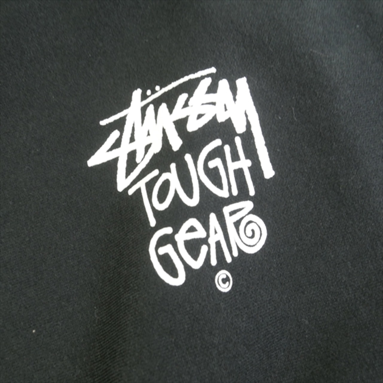 Size【L】 STUSSY ステューシー 24SS TOUGH GEAR HOODIE BLACK 