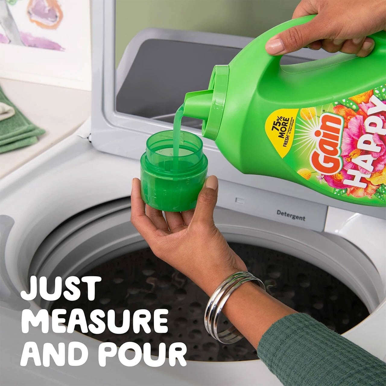 Gain (ゲイン) Relax / Happy Liquid Laundry Detergent 88oz/2600ml