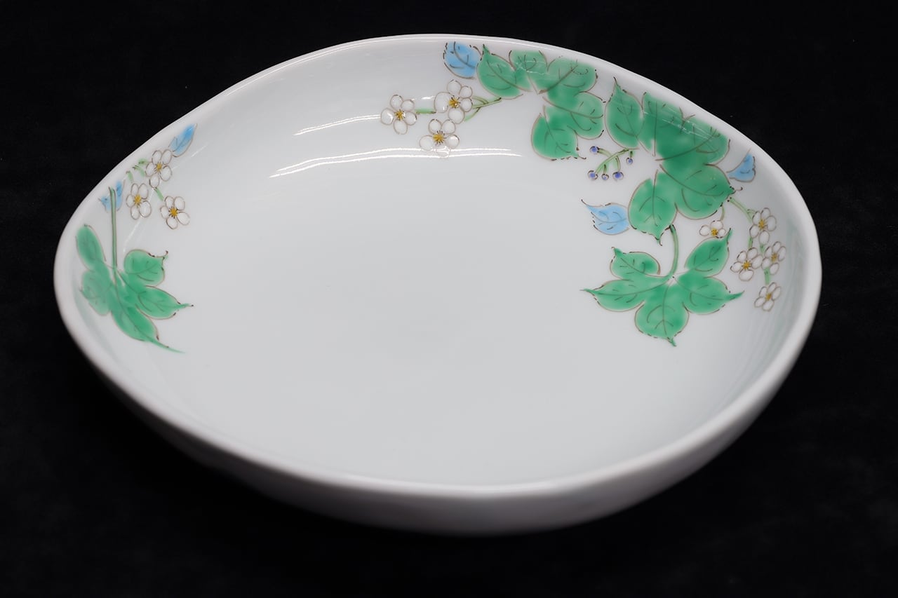 藍水 サンカヨウ 盛鉢 うつわ藍水（波佐見焼） | にっこう生活館