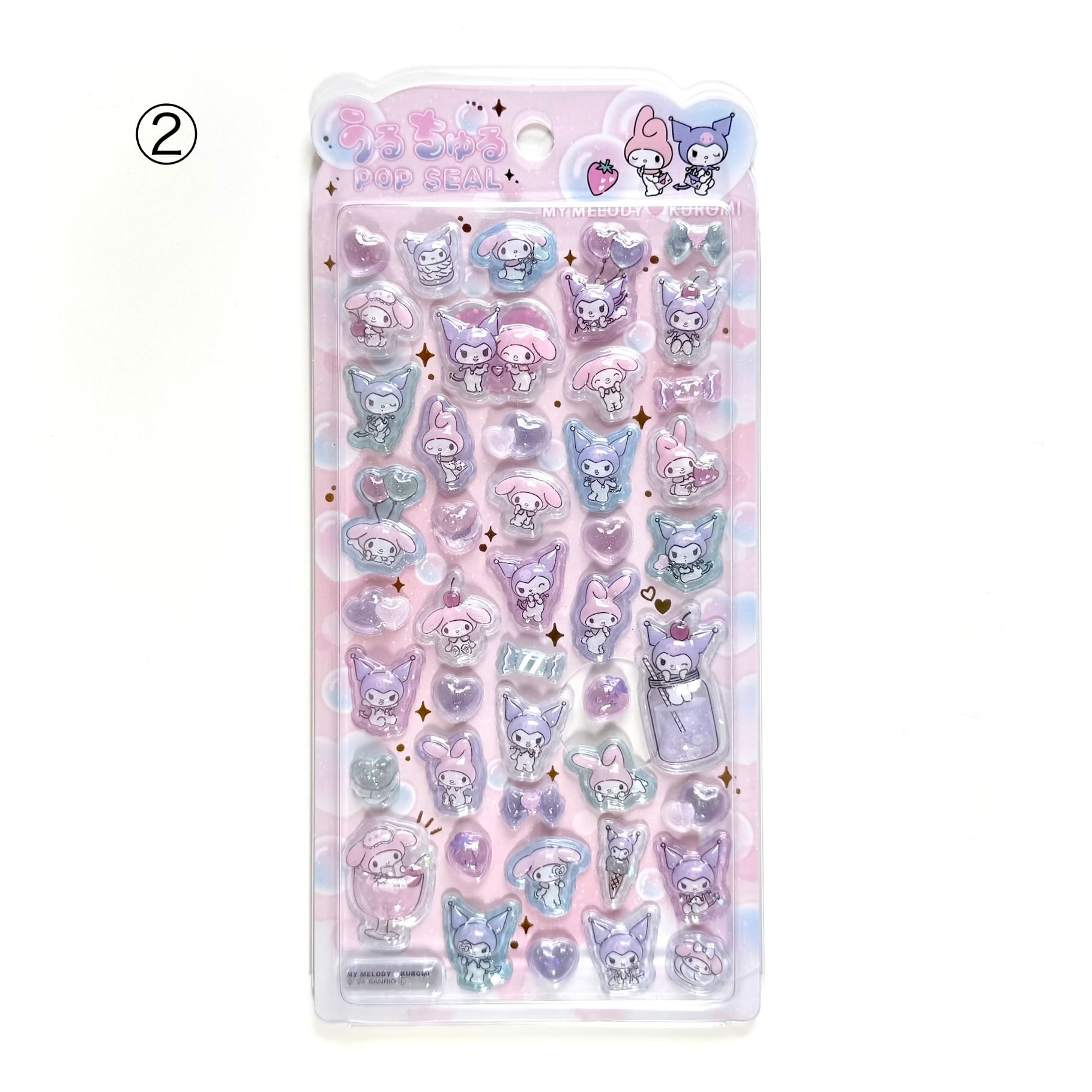 うるちゅる POP SEAL まとめ売り 30枚 ディズニー サンリオ サンリオキャラクターズ/うるちゅるポップシール | 雑貨屋まめごはん