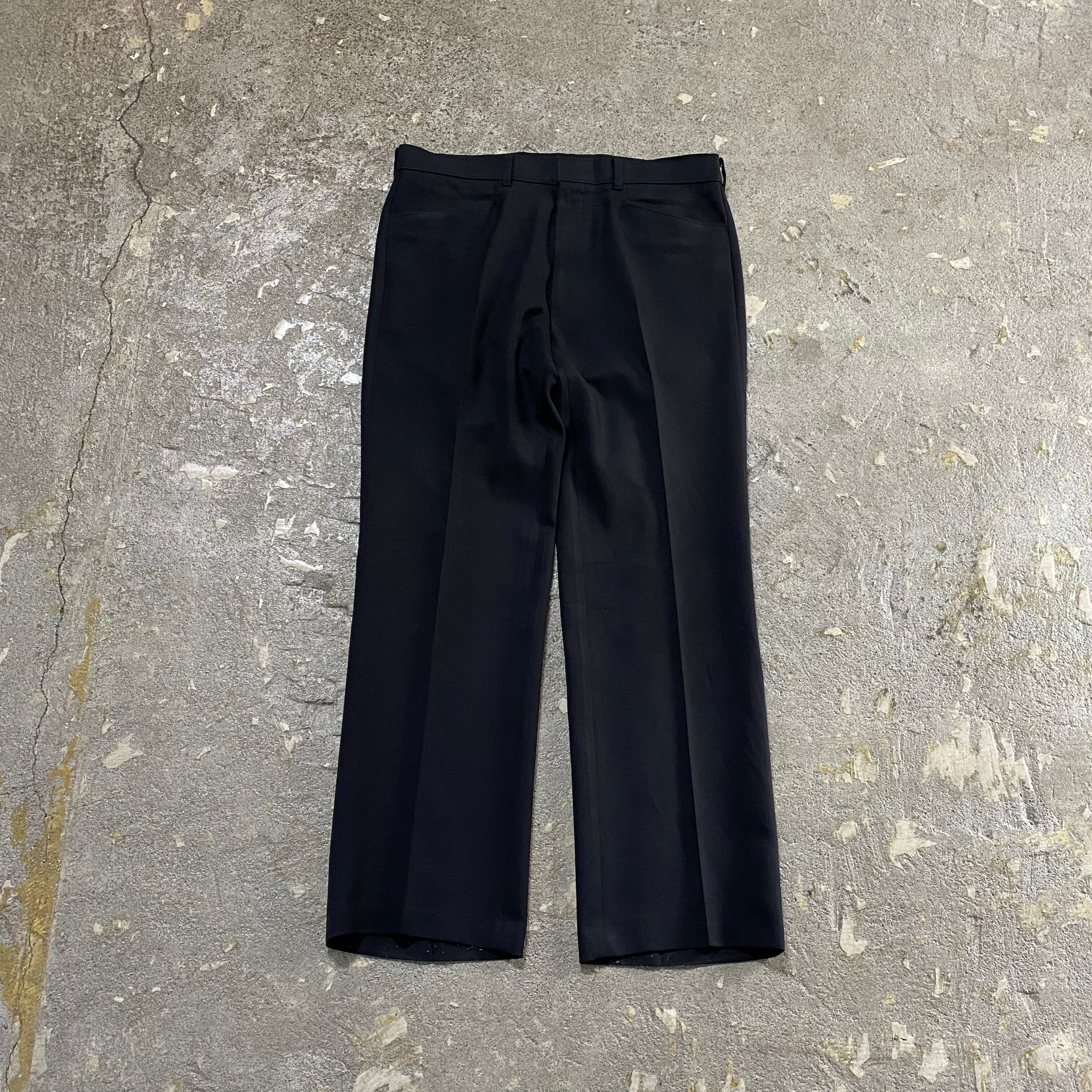 〜90s Levi's Action slacks "black"【仙台店】