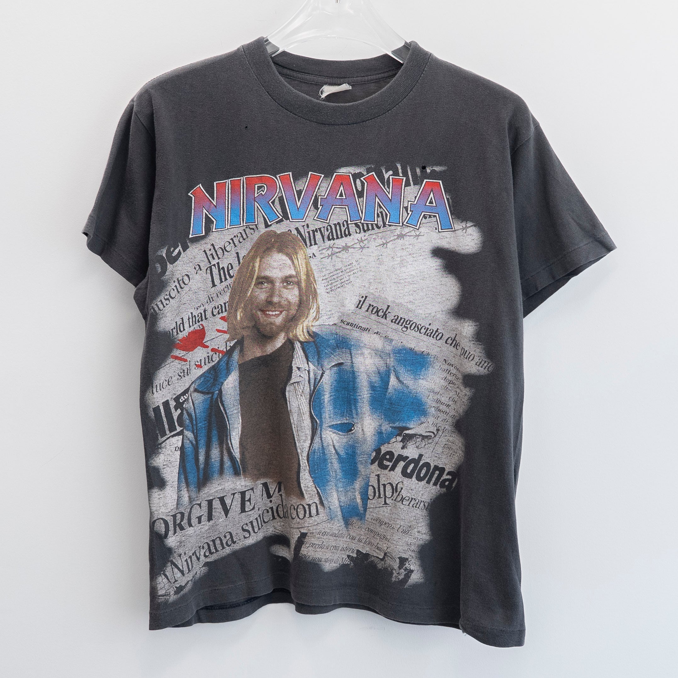 Nirvana " Kurt Cobain Boot " Euro Fits L【A8-429】