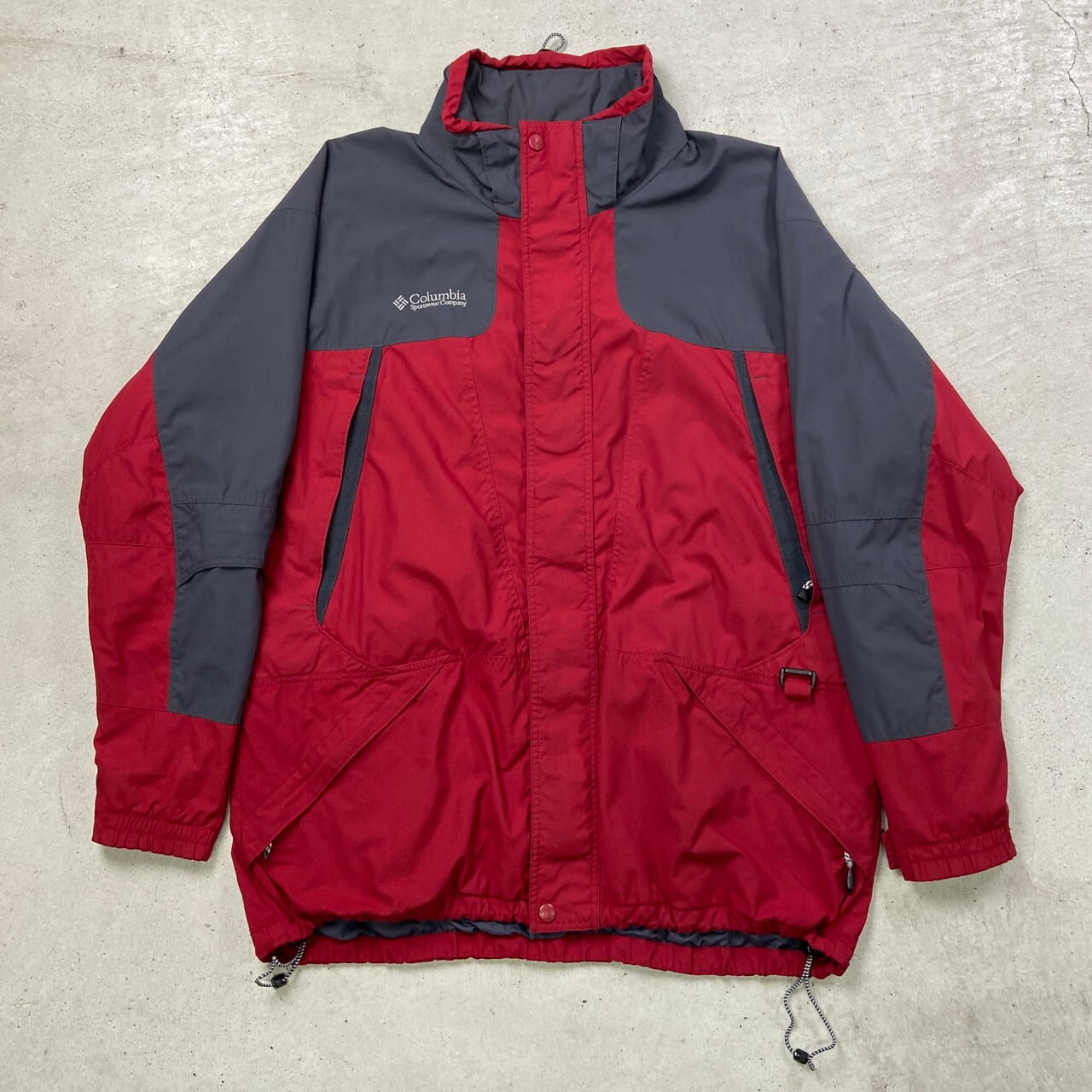 90s Columbia チャレンジャー ジャケット 18/20 イエロー sports 90s Columbia チャレンジャー ジャケット 18/20 イエロー sports