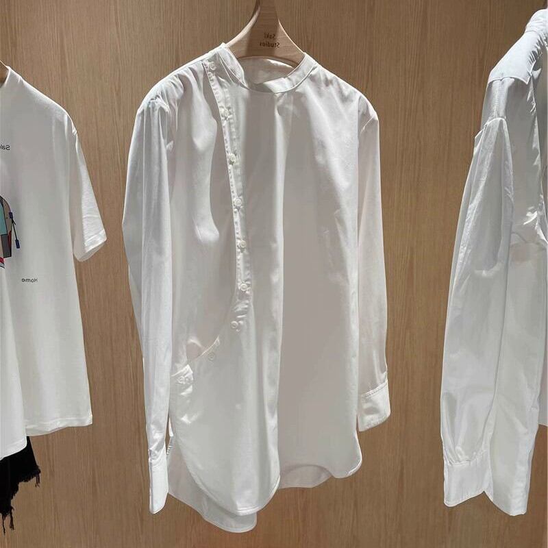 round neck shirt tops W00229