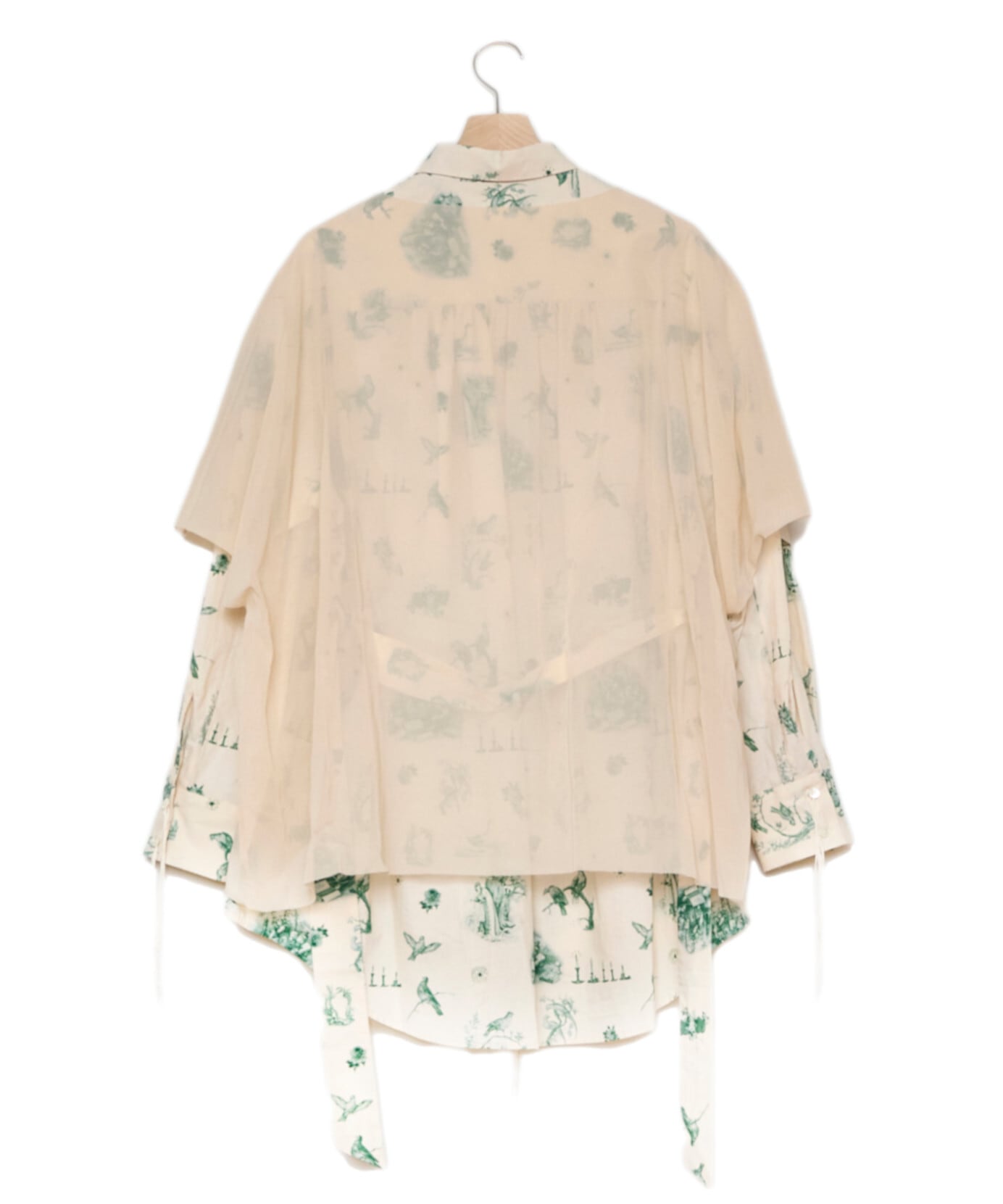 Midorikawa / MID26SS-SH05 ORGANDY WORK SHIRT(CANDLE) | AfterSchool
