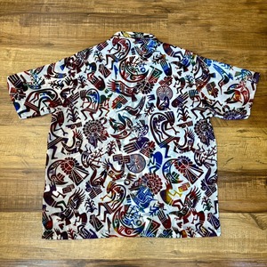 ツイタチ【TUITACI】VELVET KOKOPELLI SHIRTS(White)