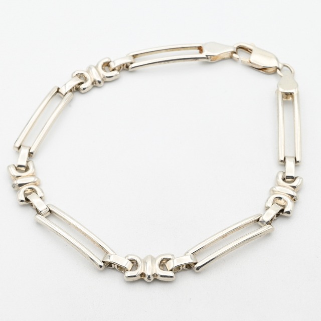 Linear Panel Design Minimum Style Link Bracelet / Denmark