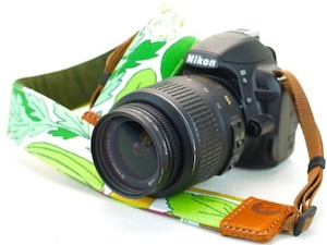 カメラストラップ　4㎝巾　一眼レフ用　片面　MIMURIデザイン　野菜