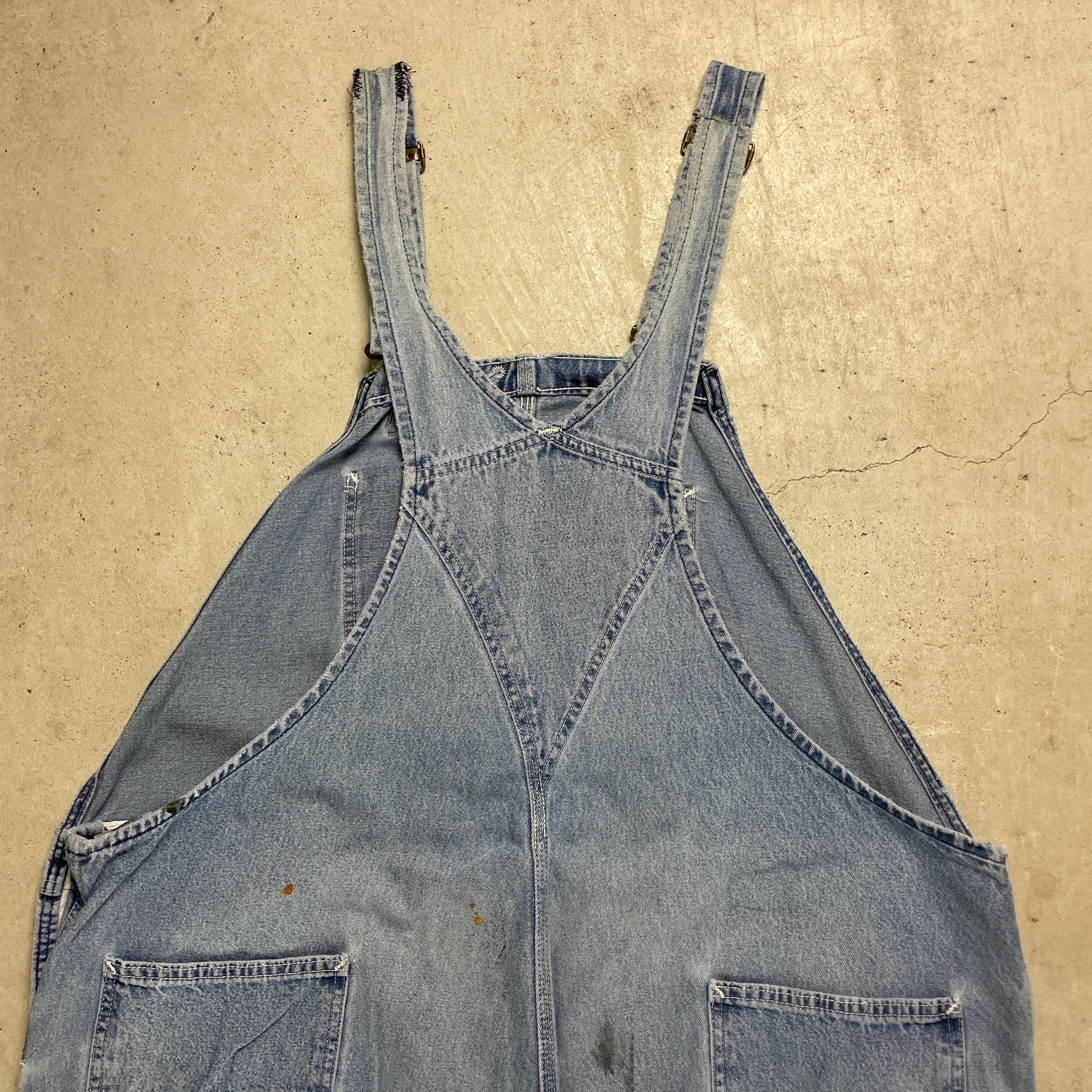 スーパービッグサイズ Carhartt カーハート デニム オーバーオール