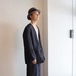 nonnotte " Draping No Collar 2B N Jacket (Obsidian)"