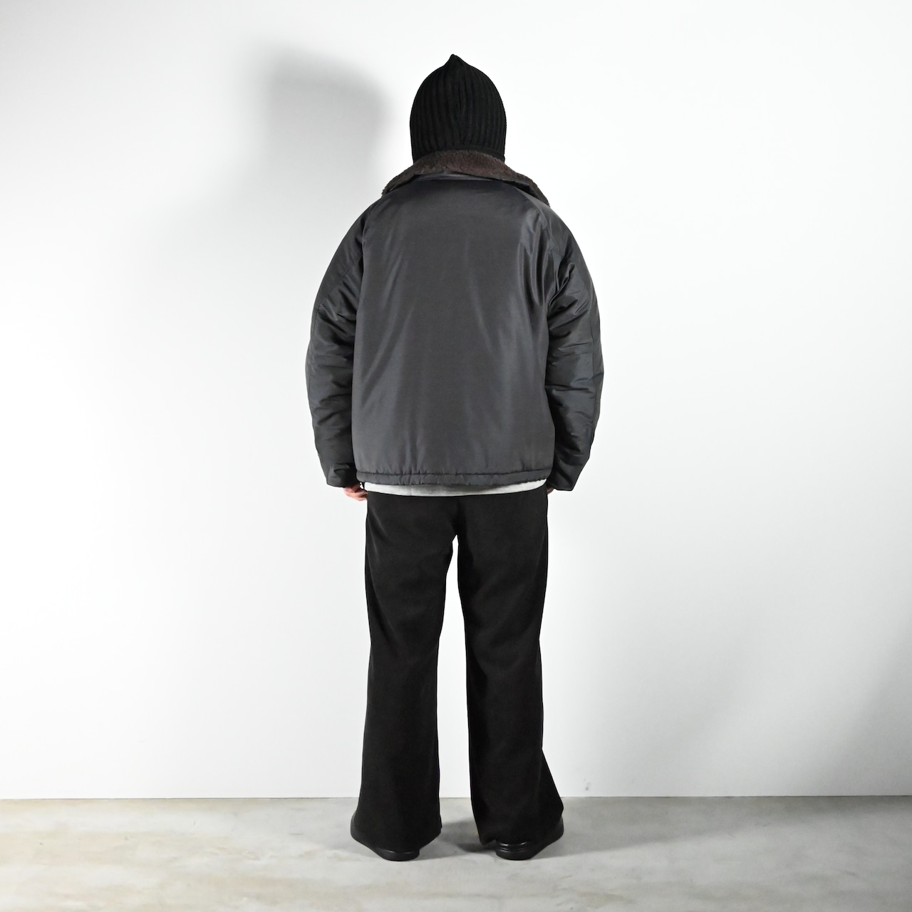 Product Twelve(プロダクトトゥエルブ)Light Wool Nylon Puffer Jacketコーディネート