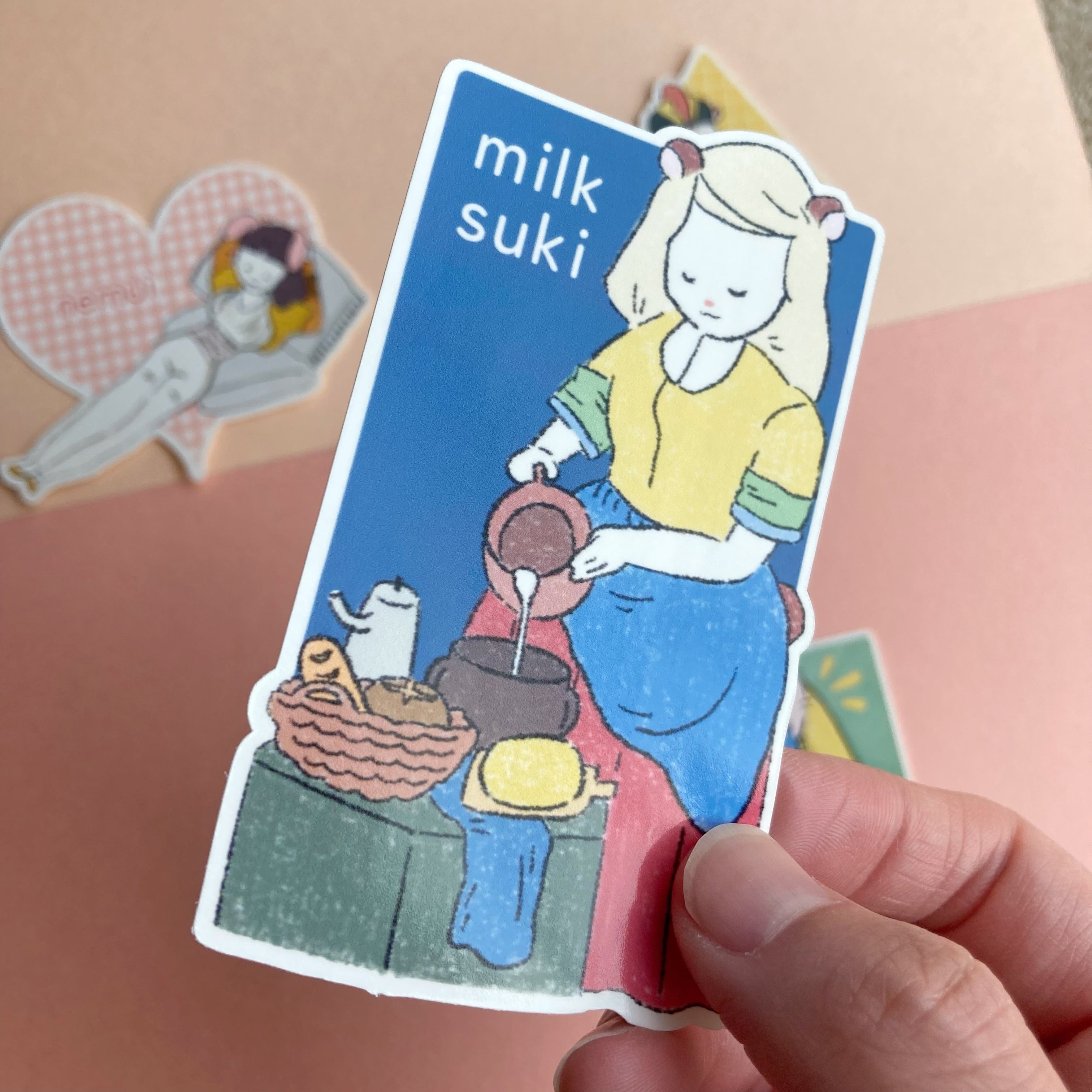 ゆる絵画《モバイルステッカー》 | pole craft