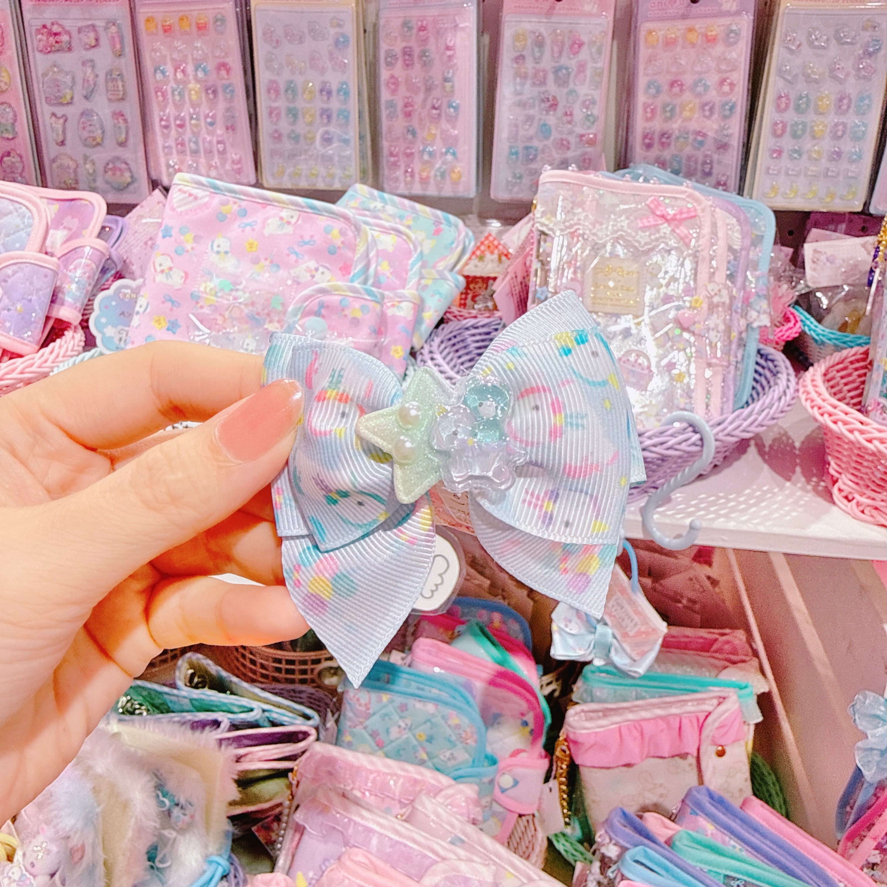 【C5】85-27パーツ付きヘアゴム