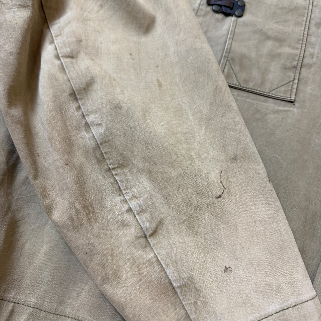 〜40's N-1 Deck Rain Parka USN 13 Stars 40年代 初期 デッキ レイン パーカー 13スター アメリカ軍 ミリタリー ヴィンテージ ビンテージ  TT2026-0012 - 12