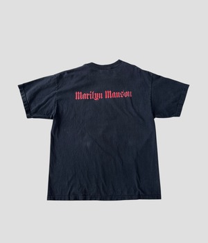 -MARILYN MANSON- Vintage 00s Face Print T-shirt