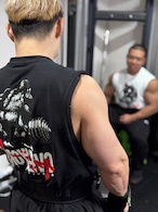 Overwork_DumbbellGorilla_Sleeveless_Black