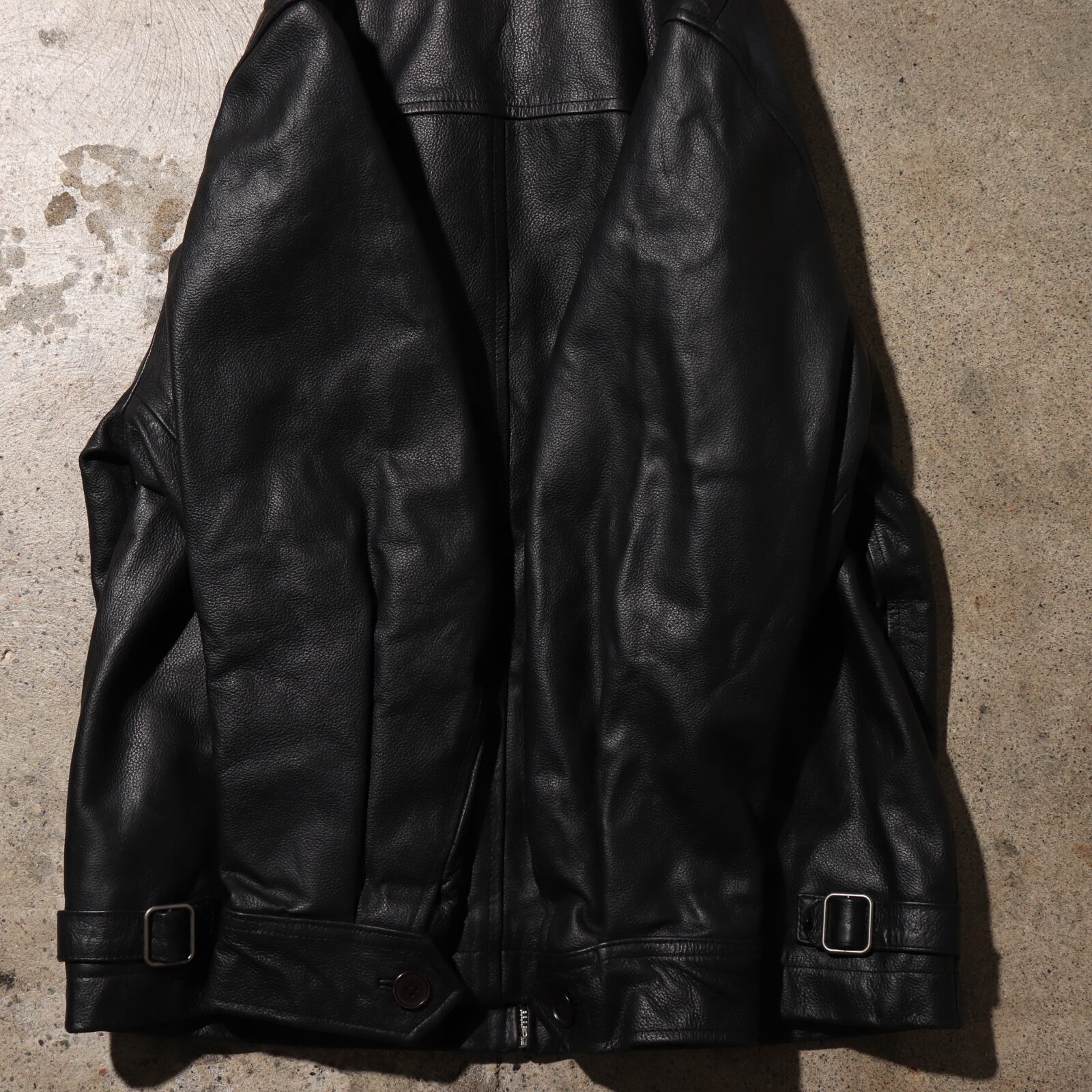 美品 XS OLD GAP 90s レザージャケット オールドギャップ 黒 本革 