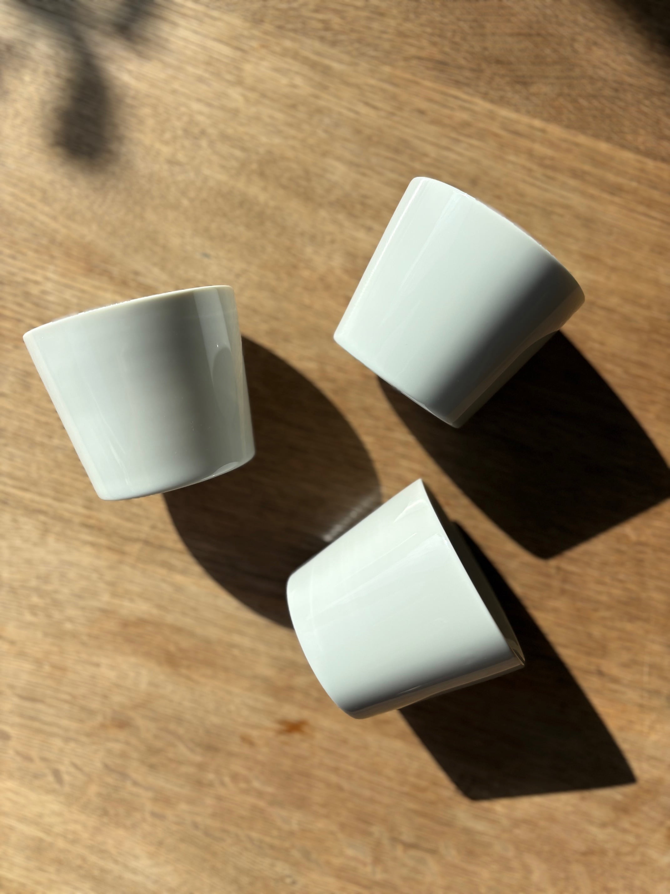 清水善行 白磁堅手カップ | etepapa