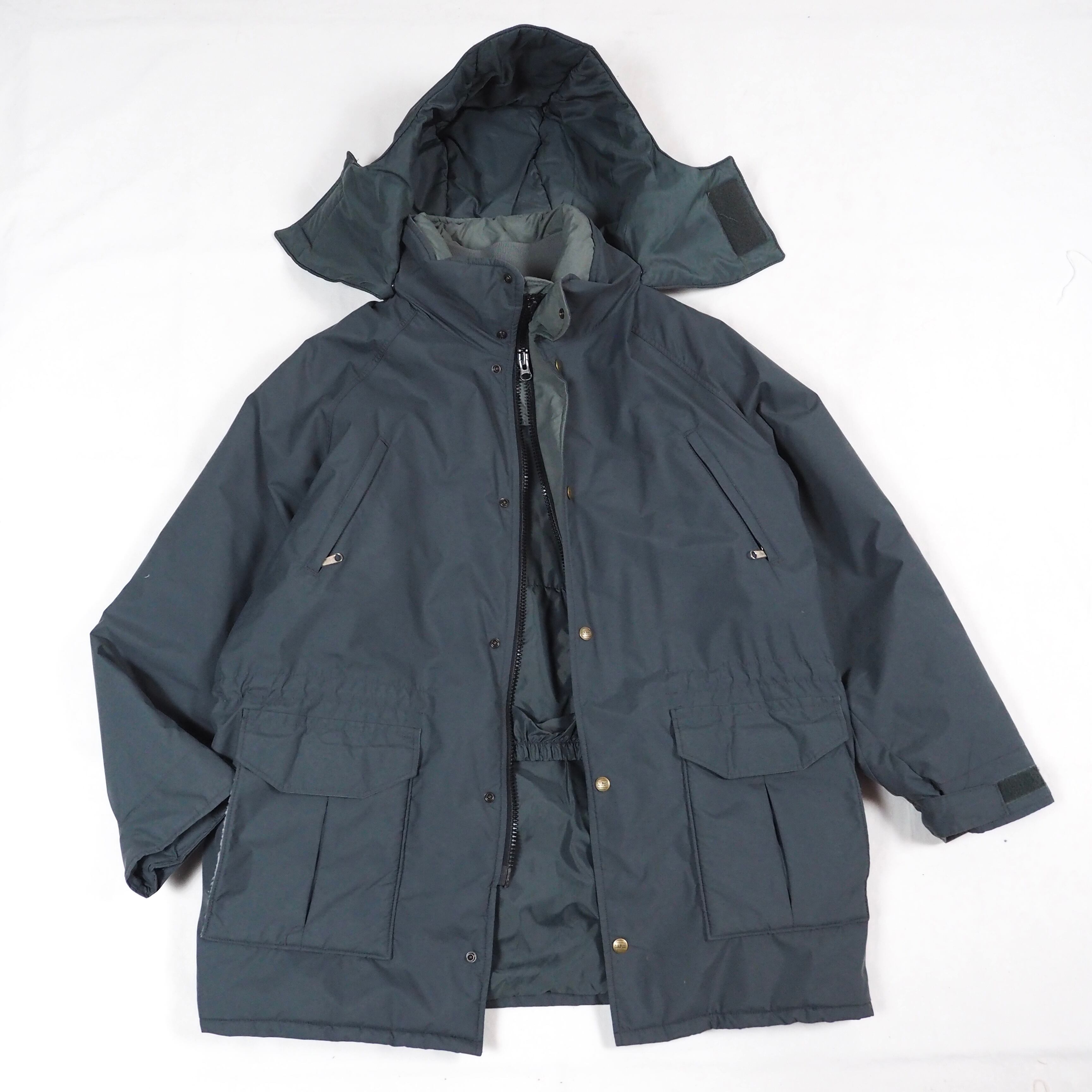 L.L.Bean【GORE-TEX×Thinsulate】MAINE WARDEN'S PARKA L Gray /ミントコンディション 80's USA製 ワーデンズパーカー ゴアテックス