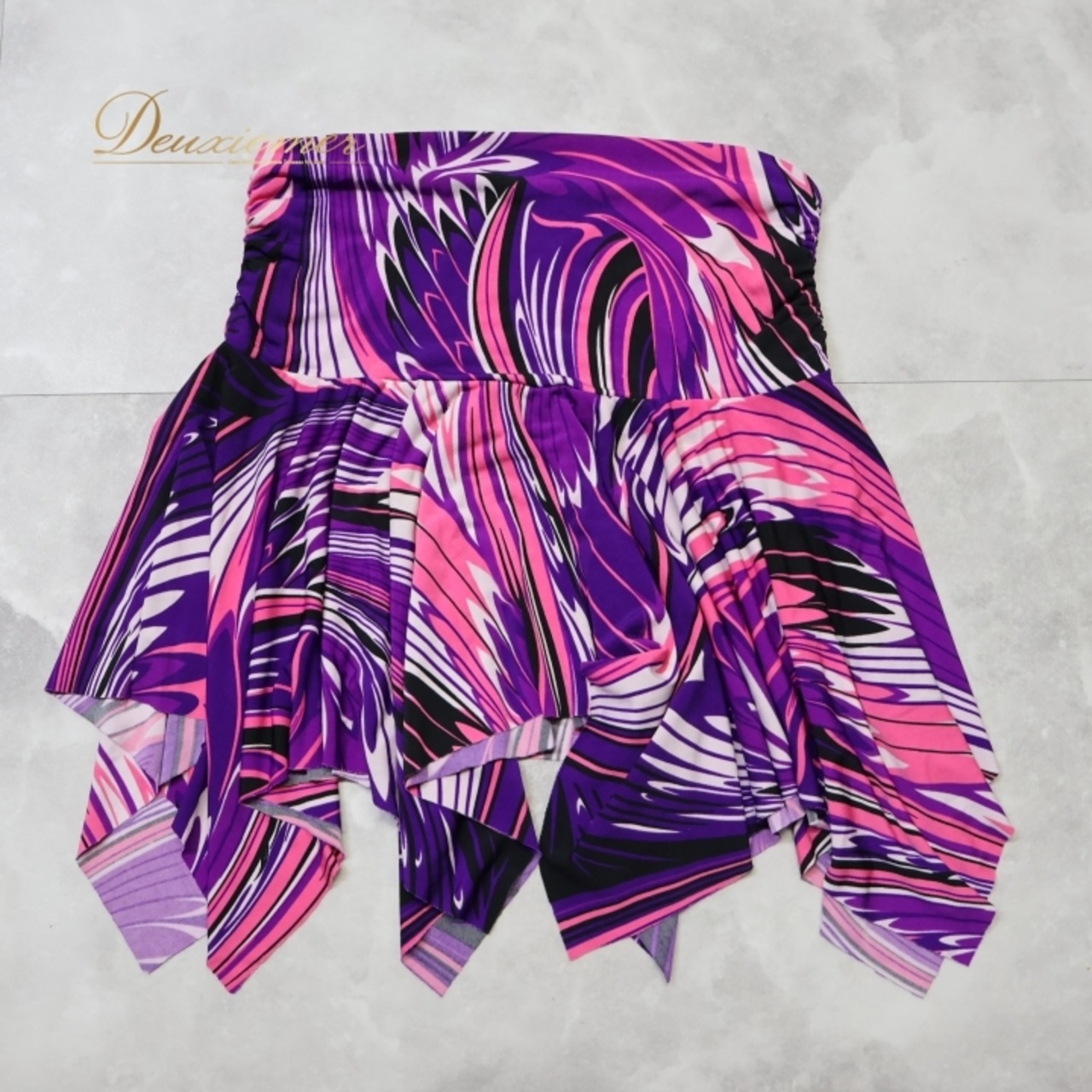 ベリーダンス 衣装 レッスンウェア まとめ売り 全4点 セット miyamiya 上下セット トップス スカート ヒップスカーフ 黒 紫 白 パンツ スパッツ レギンス ダンス衣装 レッスン 練習 伸縮 ストレッチ ブラック系 パープル系 ピンク系 ホワイト系