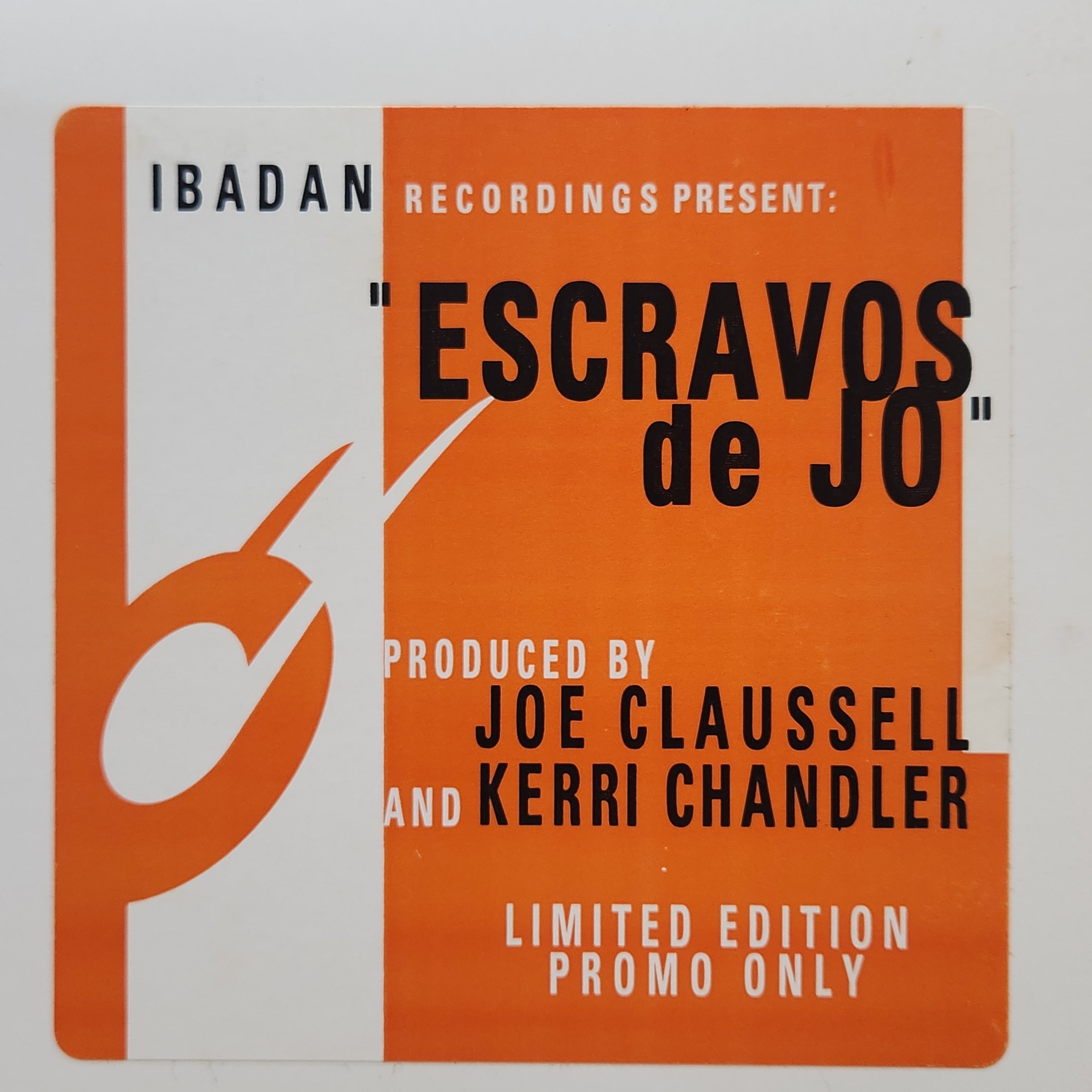Joe Claussell And Kerri Chandler / Escravos De Jo [IRC 003-1] - 画像2