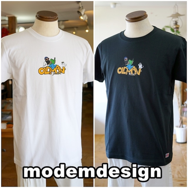 modemdesign　 モデムデザイン　半袖T　カットソー 　メンズ　　2211052　プリントTシャツ