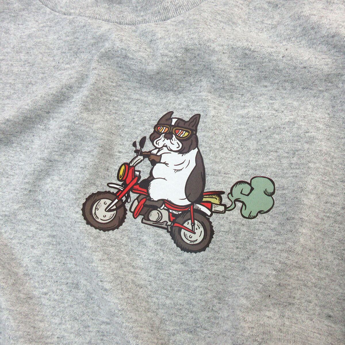 バイク フレブル 犬 Tシャツ フレンチブルドッグ dog12 | 幸服屋さん