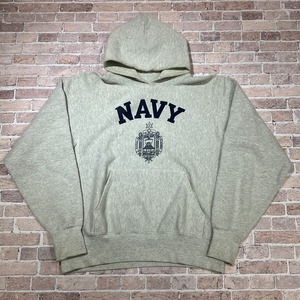 THE COTTON EXCHANGE "NAVY" SWEAT PARKA