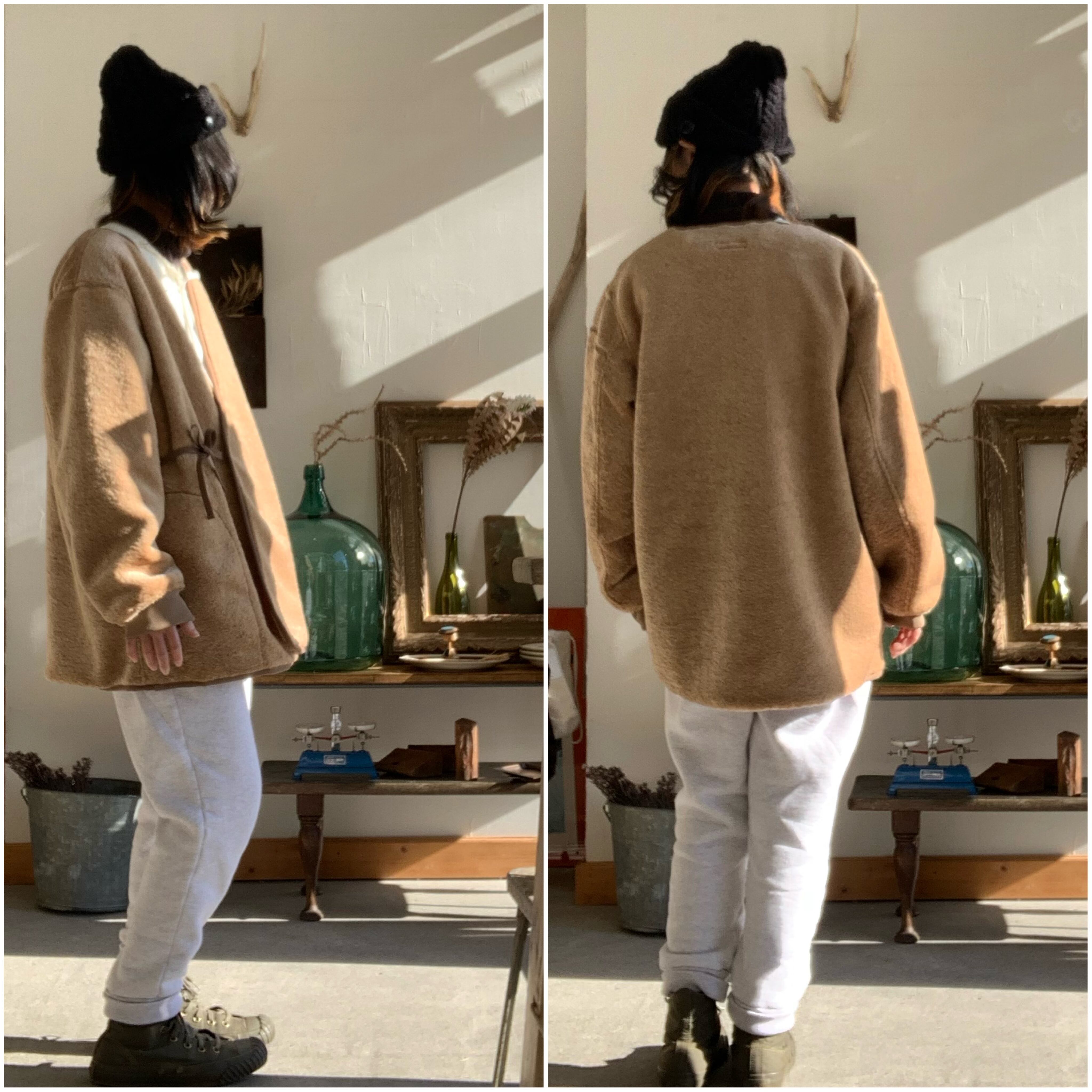 FUR SAMUE JACKET BEIGE 1.5／NAPRON | atari