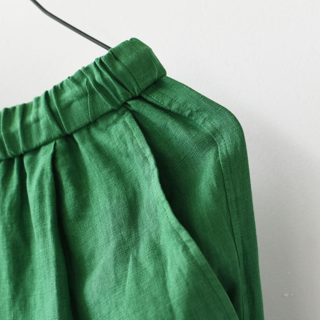MICA&DEAL [マイカアンドディール] garment dyed linen pt [0126203131