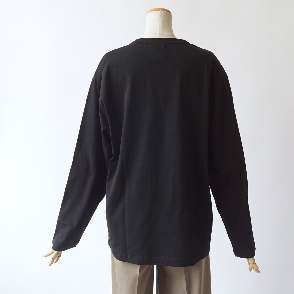 BATONER/バトナー・Men UTILITY COTTON CREW NECK LONG SLEEVE T