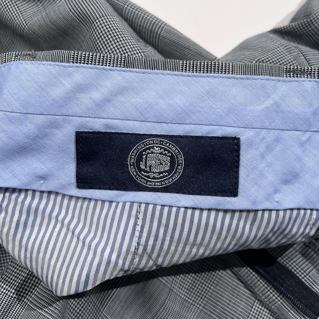 J.PRESS ジェイプレス グレンチェック スラックスパンツ ボトムス サイズ 82 /グレー/メンズ/オンワード樫山