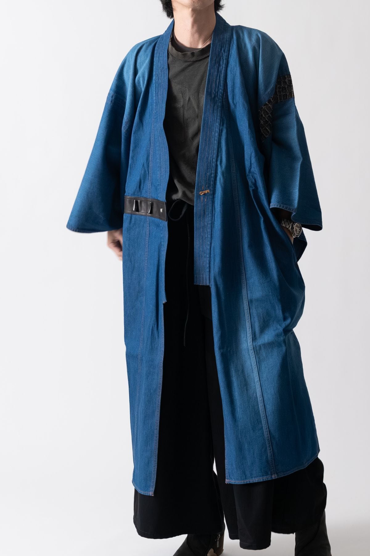 数量限定｜残りわずか】INDIGO KIMONO HAORI COAT ― 岡山産デニム