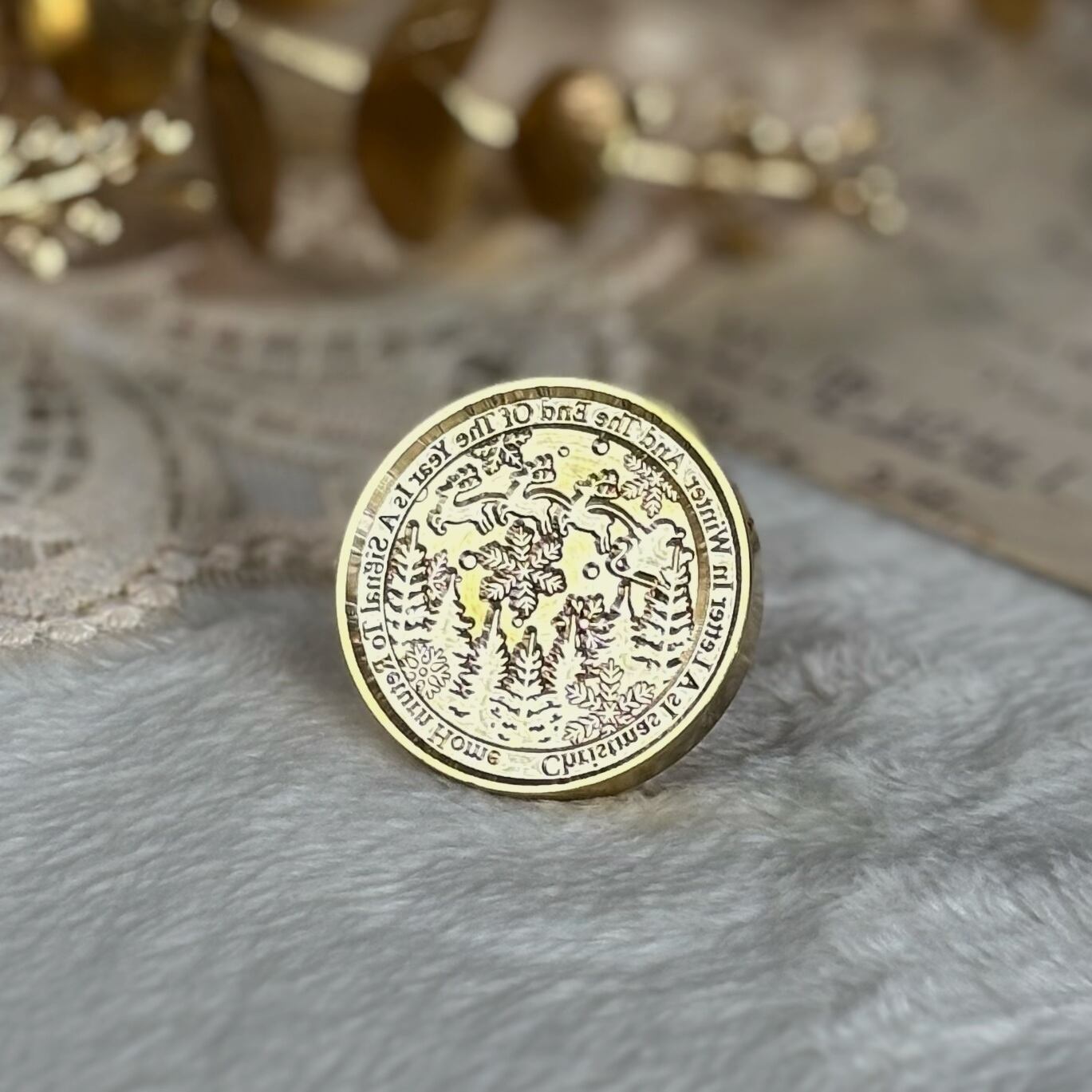 【30㎜】サンタクロース【スタンプヘッド】#SWH-54