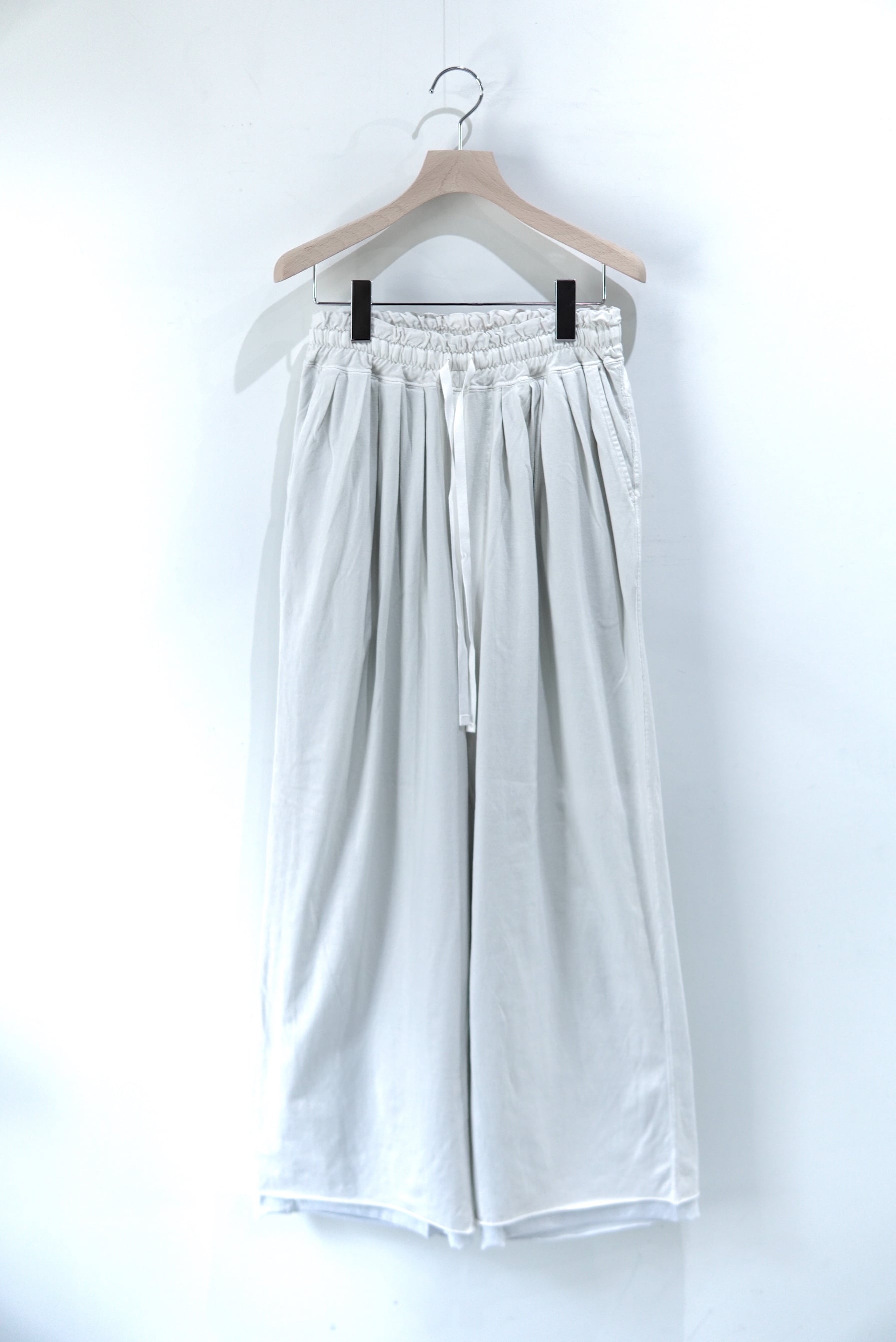 ANCELLM /   DRAPE WIDE EASY CUT SLACKS / ANC-PT88