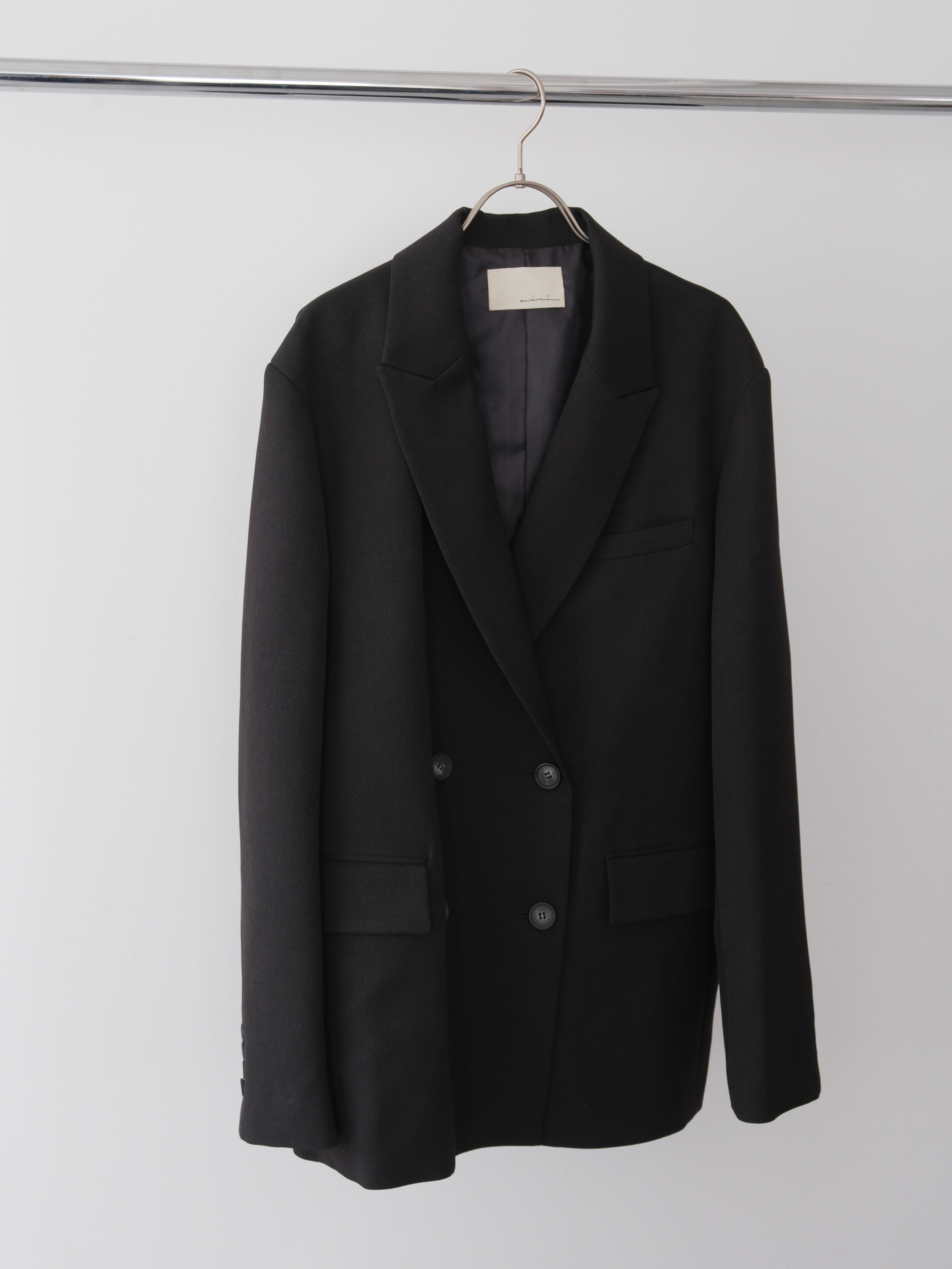 over double jacket ( black ) - made in Japan -